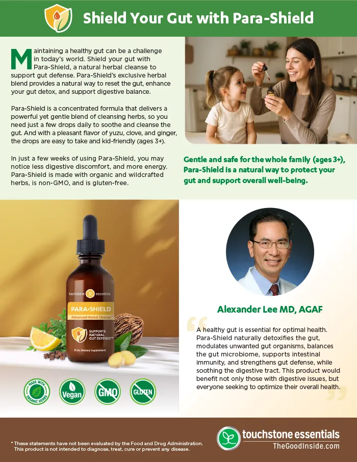 Infographic: Shield your gut with Para-Shield